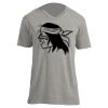 Unisex V Neck Poly-Rich Tee Thumbnail