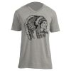 Unisex V Neck Poly-Rich Tee Thumbnail