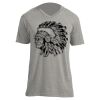 Unisex V Neck Poly-Rich Tee Thumbnail