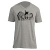 Unisex V Neck Poly-Rich Tee Thumbnail