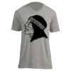 Unisex V Neck Poly-Rich Tee Thumbnail
