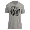 Unisex V Neck Poly-Rich Tee Thumbnail