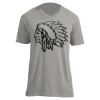 Unisex V Neck Poly-Rich Tee Thumbnail