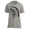 Unisex V Neck Poly-Rich Tee Thumbnail