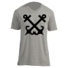 Unisex V Neck Poly-Rich Tee Thumbnail