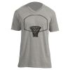 Unisex V Neck Poly-Rich Tee Thumbnail