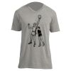 Unisex V Neck Poly-Rich Tee Thumbnail