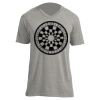 Unisex V Neck Poly-Rich Tee Thumbnail