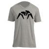 Unisex V Neck Poly-Rich Tee Thumbnail