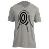 Unisex V Neck Poly-Rich Tee Thumbnail
