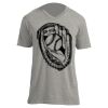 Unisex V Neck Poly-Rich Tee Thumbnail