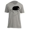 Unisex V Neck Poly-Rich Tee Thumbnail