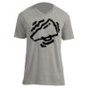 Unisex V Neck Poly-Rich Tee Thumbnail