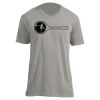 Unisex V Neck Poly-Rich Tee Thumbnail