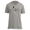 Unisex V Neck Poly-Rich Tee Thumbnail