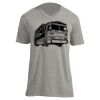 Unisex V Neck Poly-Rich Tee Thumbnail