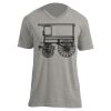 Unisex V Neck Poly-Rich Tee Thumbnail
