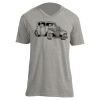 Unisex V Neck Poly-Rich Tee Thumbnail