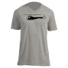 Unisex V Neck Poly-Rich Tee Thumbnail