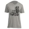 Unisex V Neck Poly-Rich Tee Thumbnail