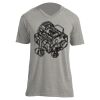 Unisex V Neck Poly-Rich Tee Thumbnail