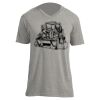Unisex V Neck Poly-Rich Tee Thumbnail