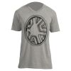 Unisex V Neck Poly-Rich Tee Thumbnail