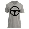 Unisex V Neck Poly-Rich Tee Thumbnail