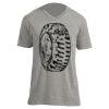 Unisex V Neck Poly-Rich Tee Thumbnail