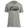 Unisex V Neck Poly-Rich Tee Thumbnail