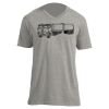 Unisex V Neck Poly-Rich Tee Thumbnail