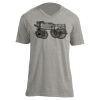 Unisex V Neck Poly-Rich Tee Thumbnail