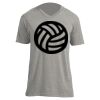 Unisex V Neck Poly-Rich Tee Thumbnail