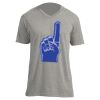 Unisex V Neck Poly-Rich Tee Thumbnail