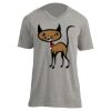 Unisex V Neck Poly-Rich Tee Thumbnail