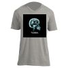 Unisex V Neck Poly-Rich Tee Thumbnail