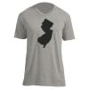 Unisex V Neck Poly-Rich Tee Thumbnail