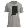 Unisex V Neck Poly-Rich Tee Thumbnail