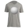 Unisex V Neck Poly-Rich Tee Thumbnail