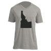 Unisex V Neck Poly-Rich Tee Thumbnail