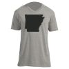 Unisex V Neck Poly-Rich Tee Thumbnail