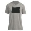 Unisex V Neck Poly-Rich Tee Thumbnail