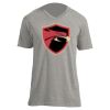 Unisex V Neck Poly-Rich Tee Thumbnail