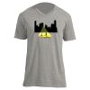 Unisex V Neck Poly-Rich Tee Thumbnail