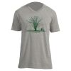 Unisex V Neck Poly-Rich Tee Thumbnail