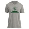 Unisex V Neck Poly-Rich Tee Thumbnail