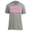 Unisex V Neck Poly-Rich Tee Thumbnail