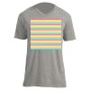 Unisex V Neck Poly-Rich Tee Thumbnail