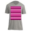 Unisex V Neck Poly-Rich Tee Thumbnail