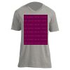 Unisex V Neck Poly-Rich Tee Thumbnail